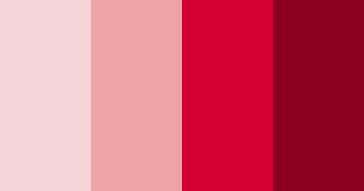 Download crimson blossoms color palette PNG image (landscape)