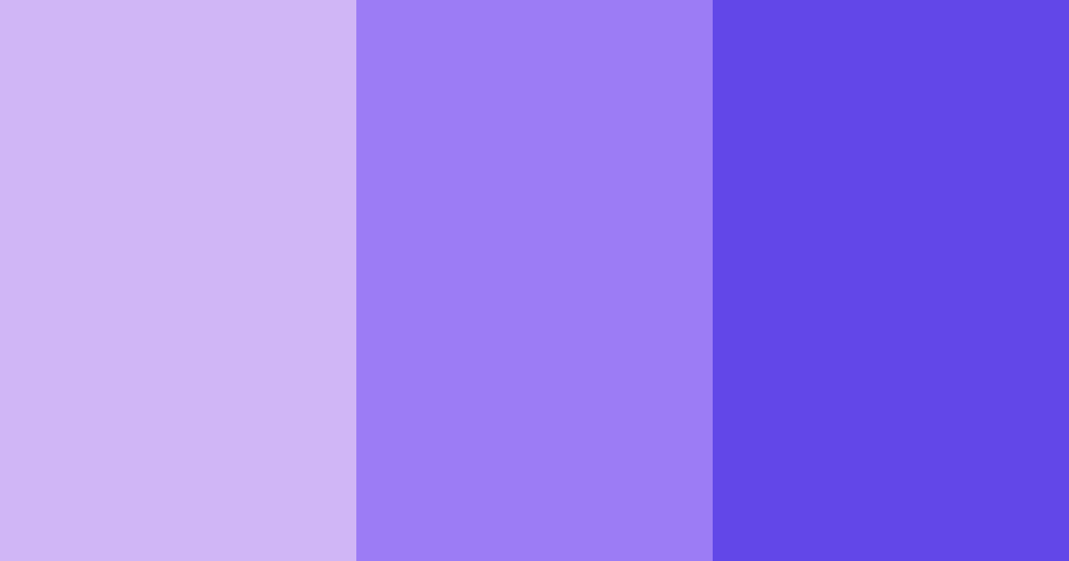 Download shades of purple color palette PNG image (landscape)