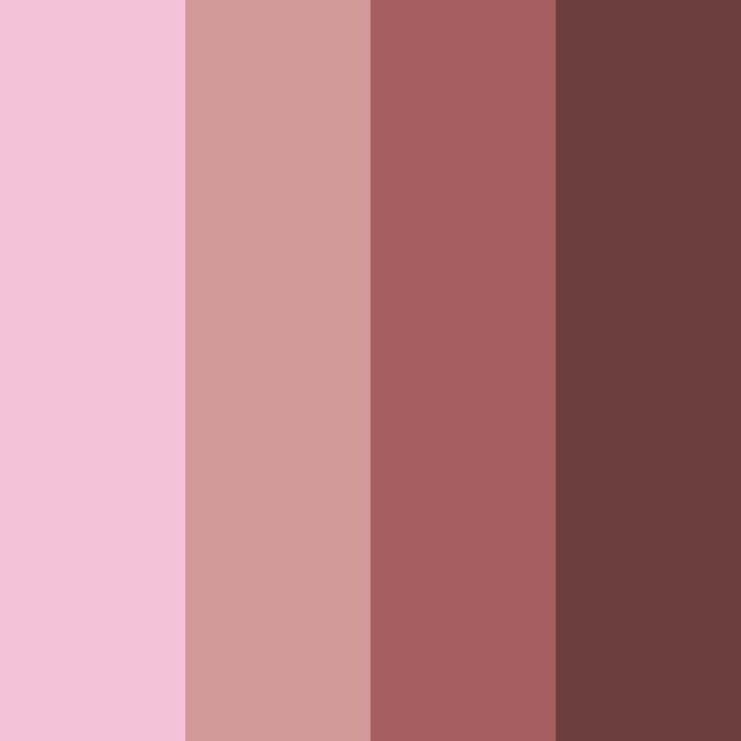 Download rosewood harmony color palette PNG image (square)