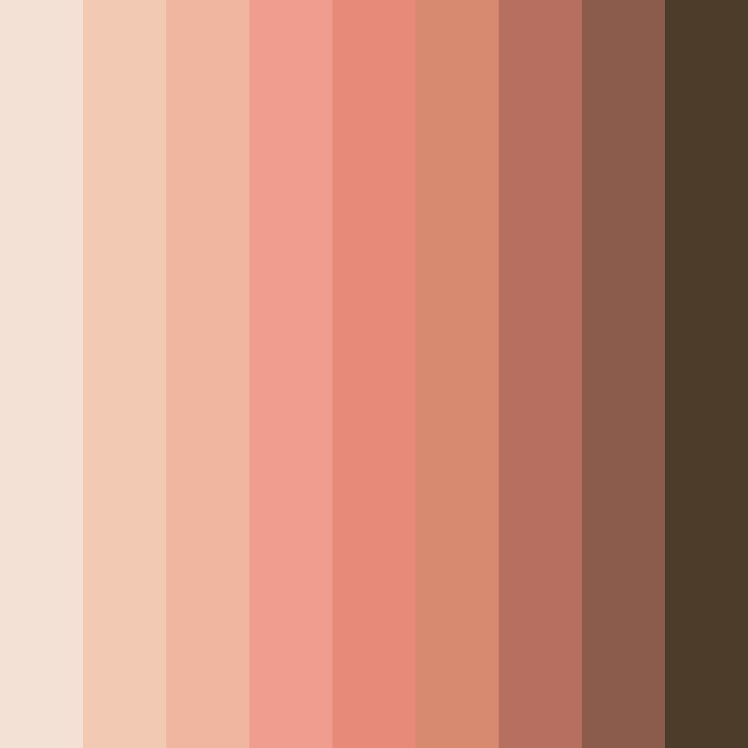 Download serenity in motion color palette PNG image (square)
