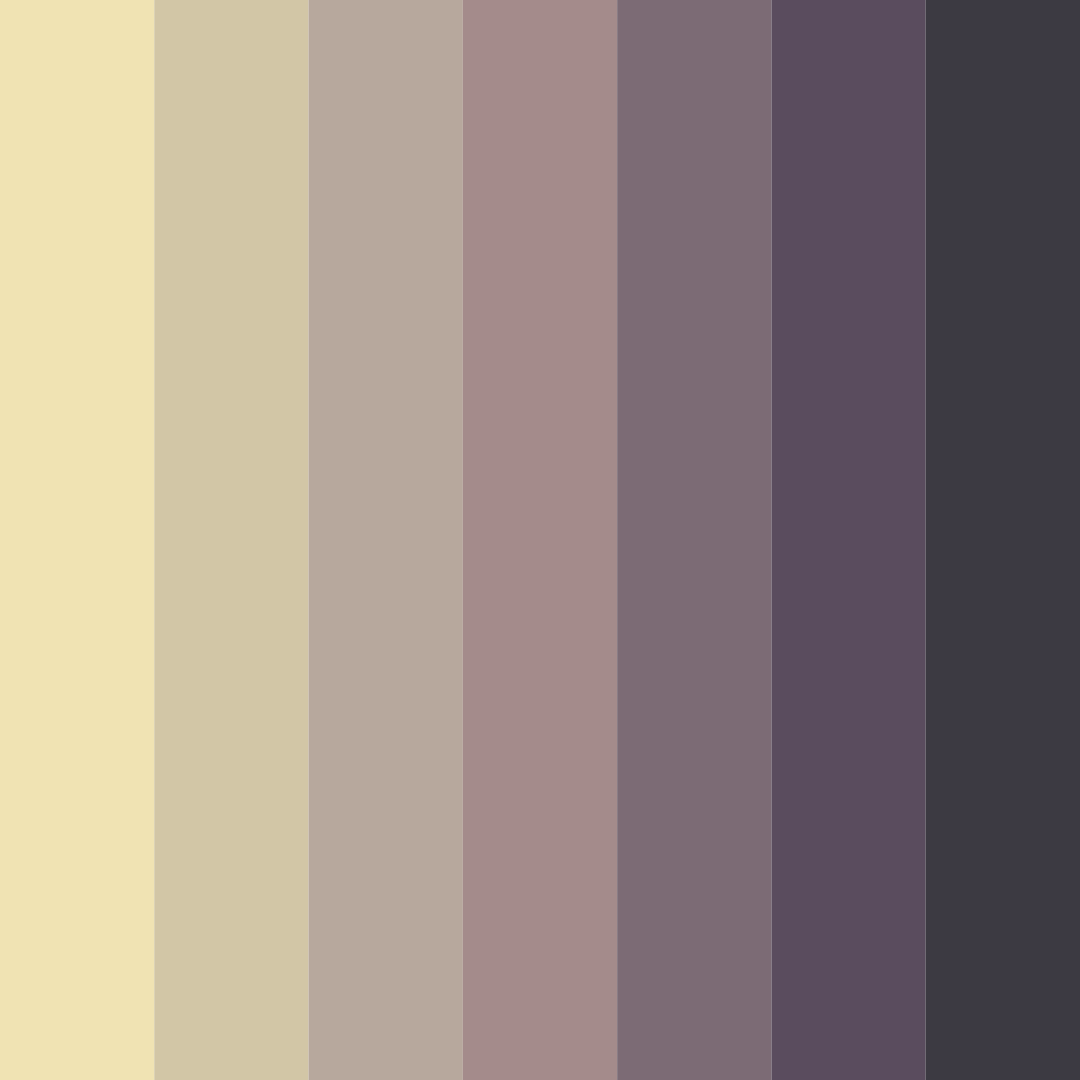 Download muted beige color palette PNG image (square)