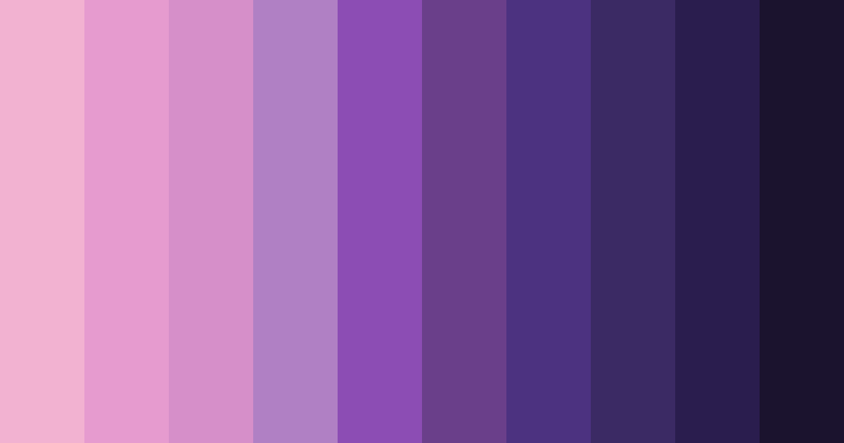 Download enchanted bloom color palette PNG image (landscape)