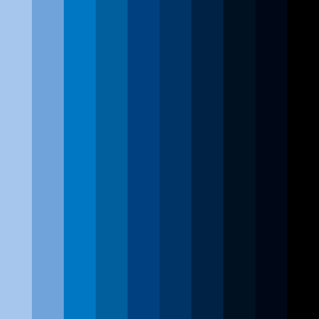 Download deep blue reverie color palette PNG image (square)