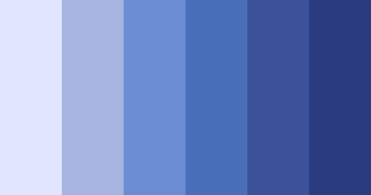Download indigo reverie color palette PNG image (landscape)