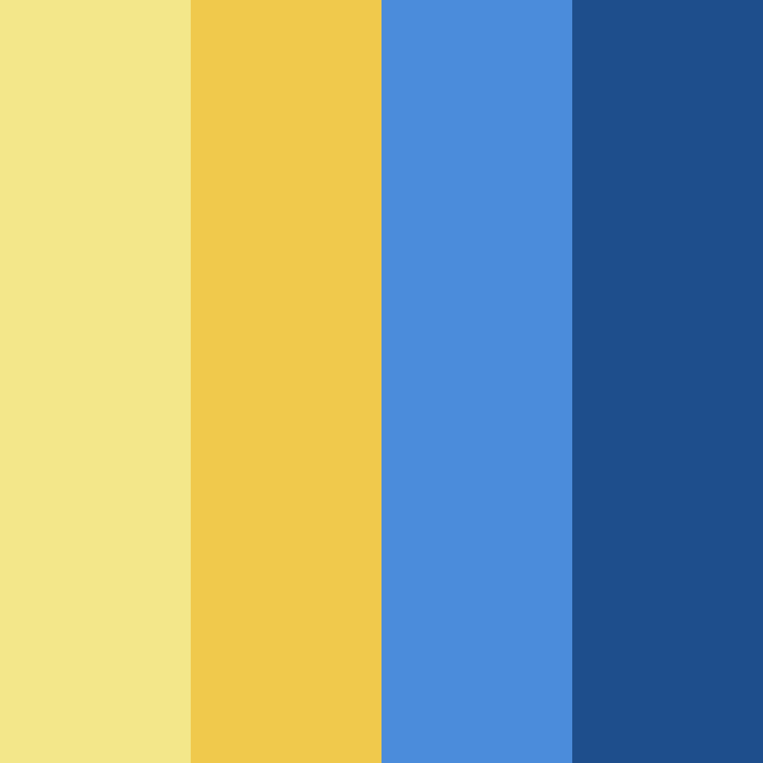 Download sunlit azure color palette PNG image (square)