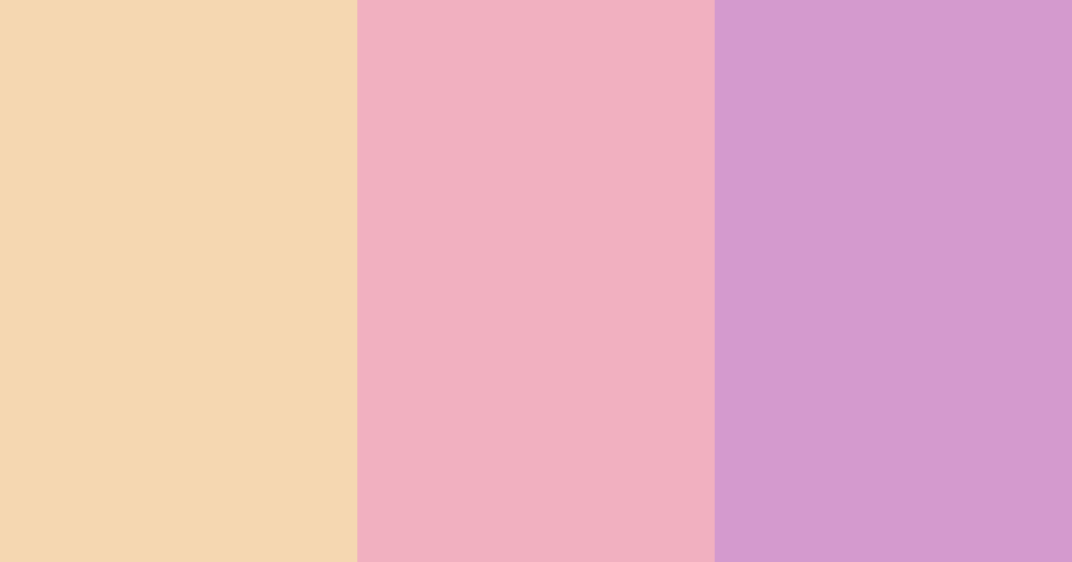 Download whimsical petal dreams color palette PNG image (landscape)