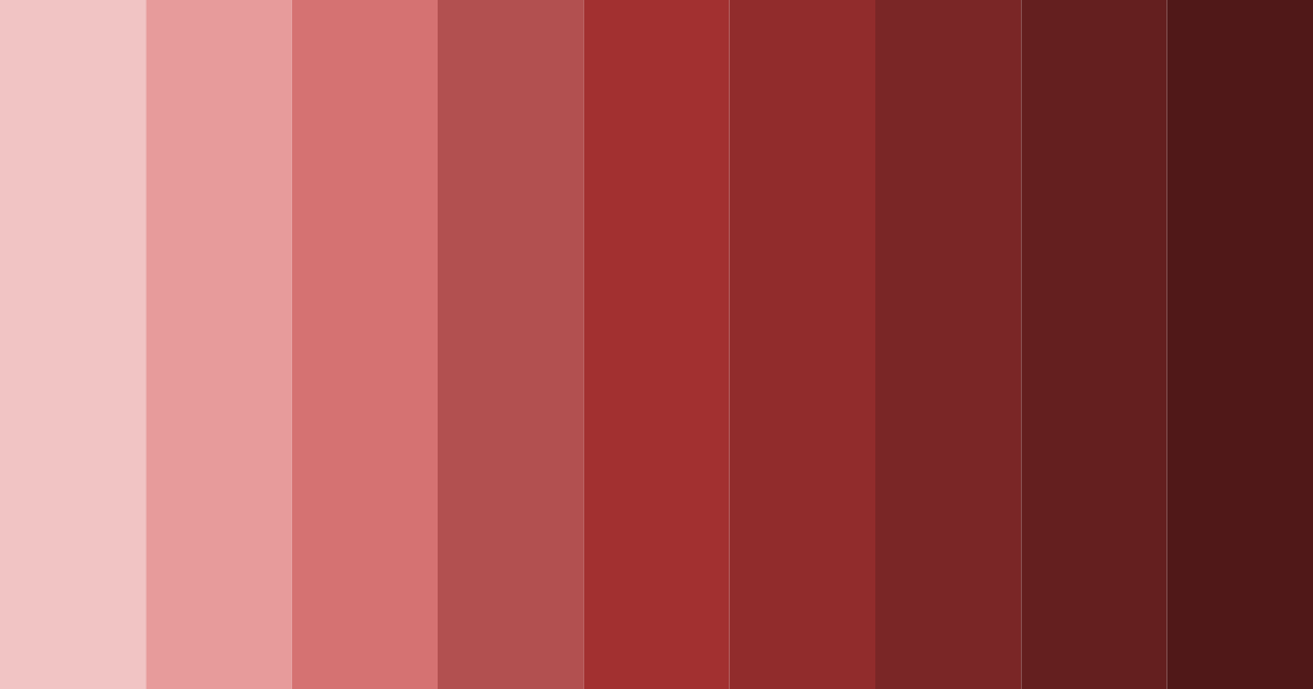 Download deep maroon color palette PNG image (landscape)