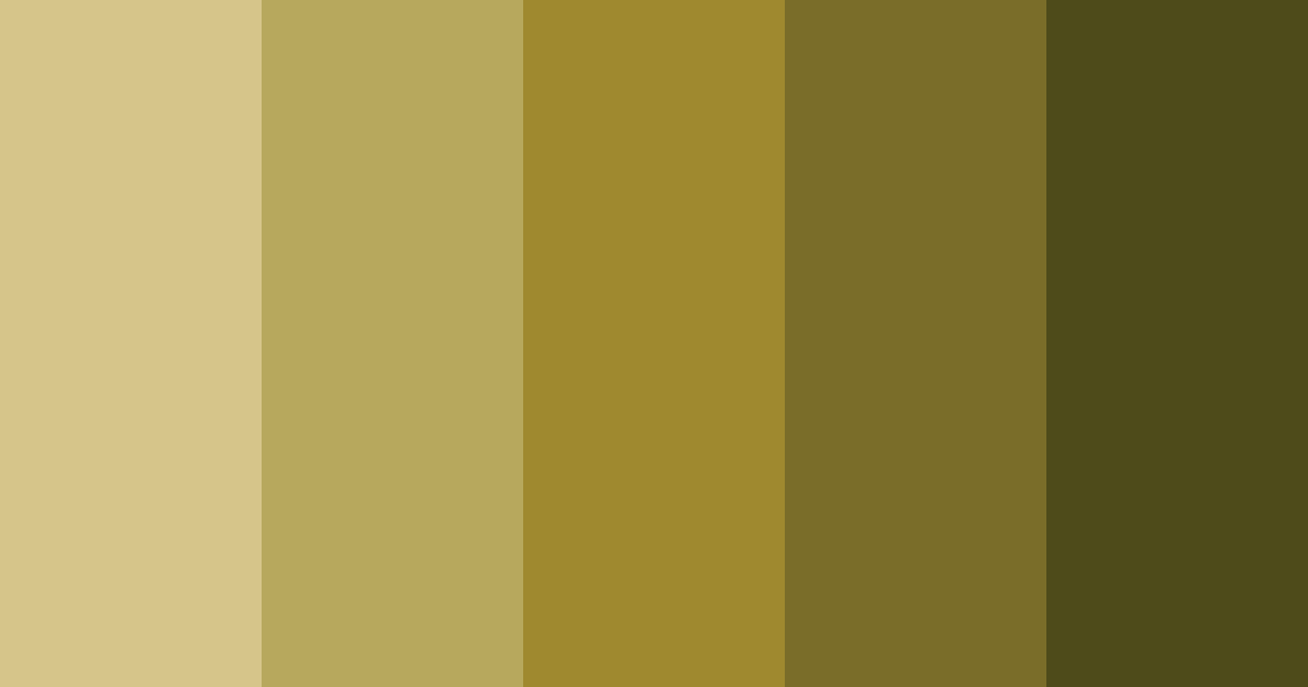 Download tarnished gold color palette PNG image (landscape)