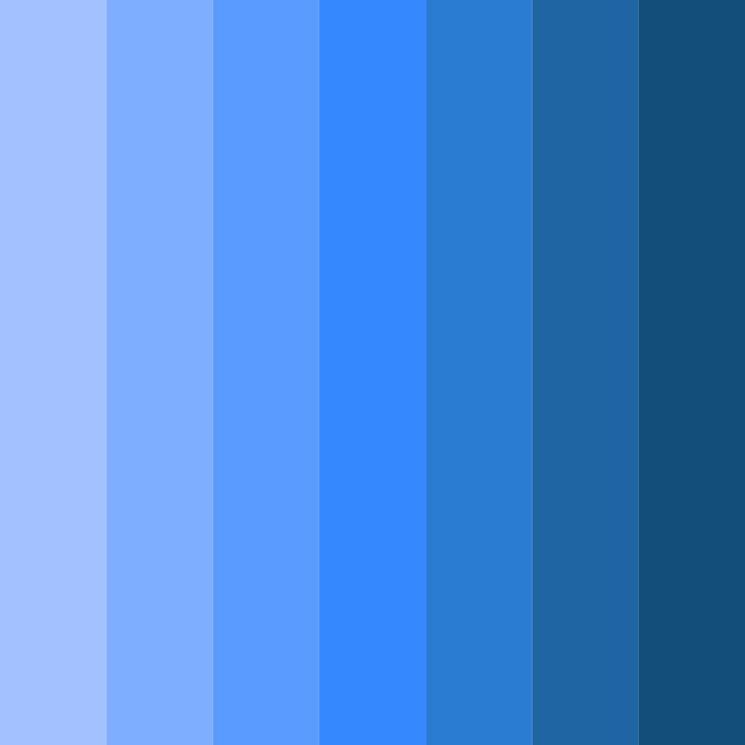 Download azure dreams color palette PNG image (square)