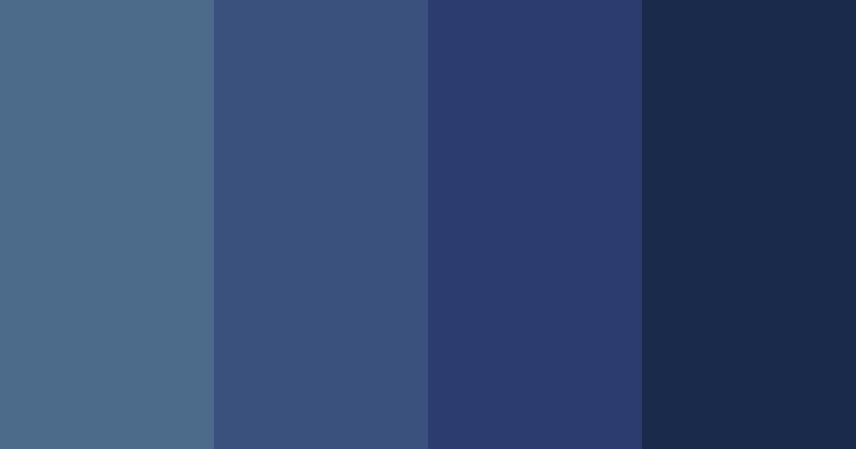 Download dark blue night sky color palette PNG image (landscape)