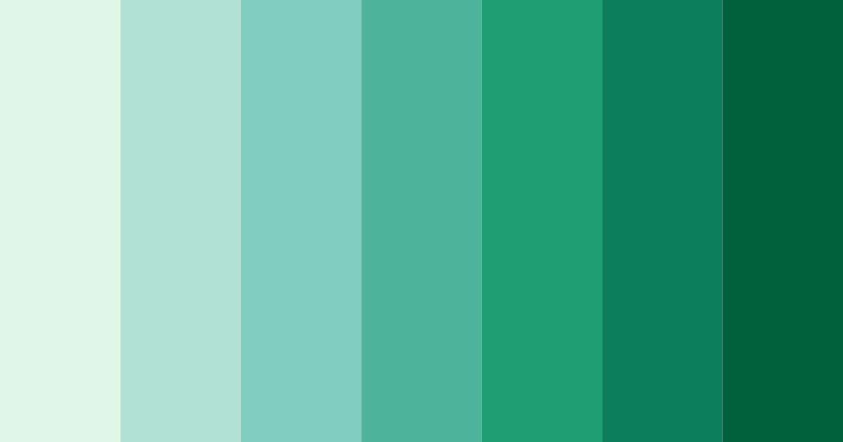 Download verdant awakening color palette PNG image (landscape)