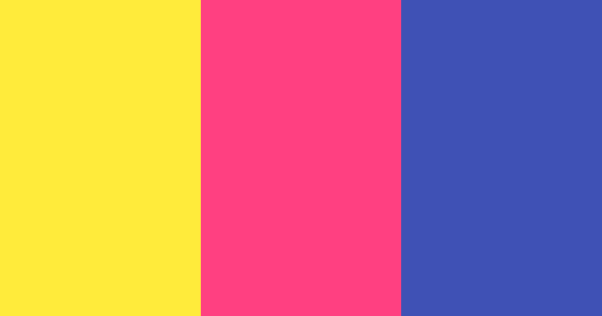 Download colorful yellow color palette PNG image (landscape)