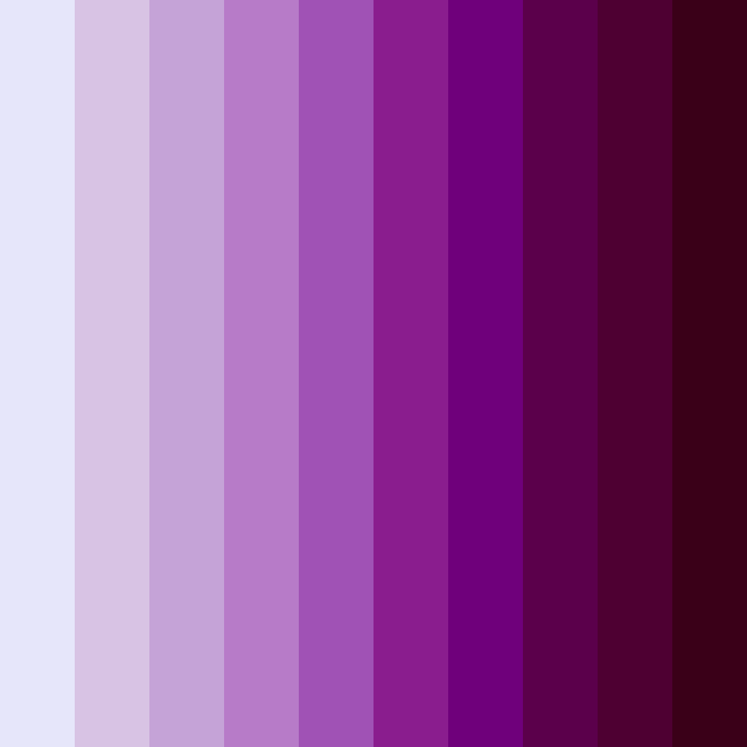 Download lavender dreams color palette PNG image (square)