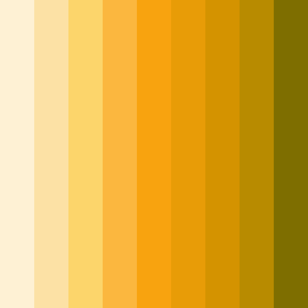 Download golden cream dream color palette PNG image (square)