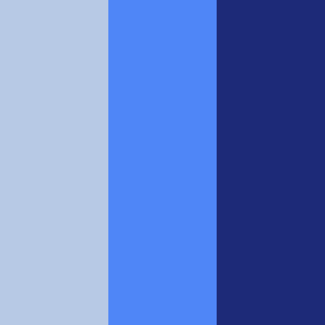 Download royal blue elegance color palette PNG image (square)