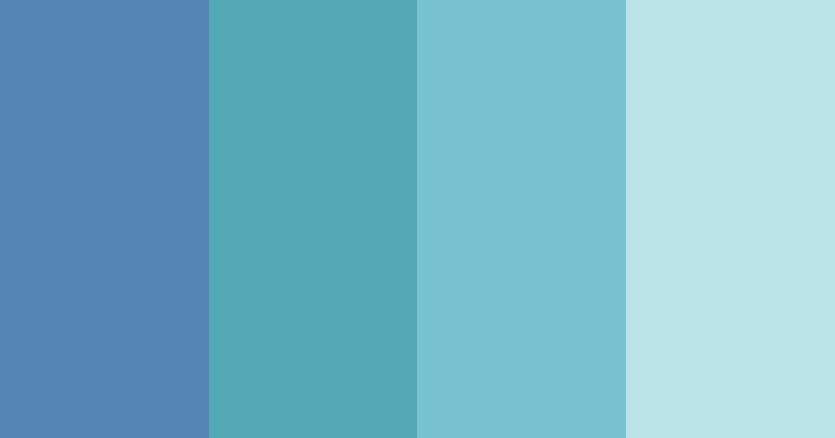 Download sky blue color palette PNG image (landscape)