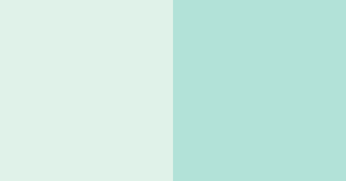 Download mint blossom dream color palette PNG image (landscape)
