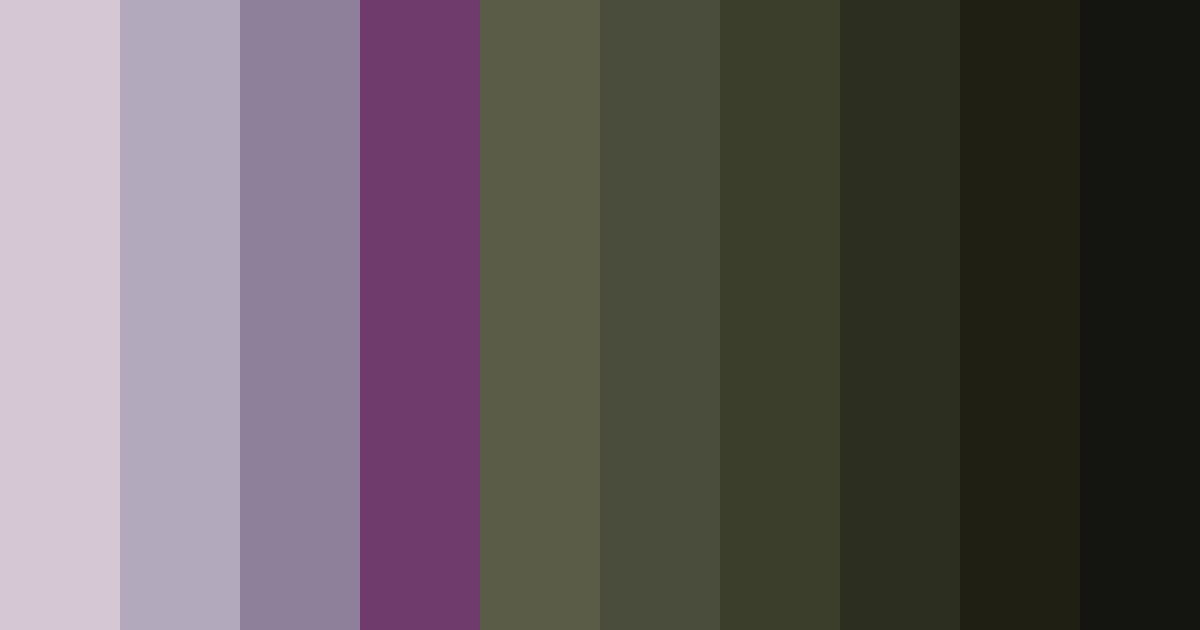 Download whispers of twilight color palette PNG image (landscape)