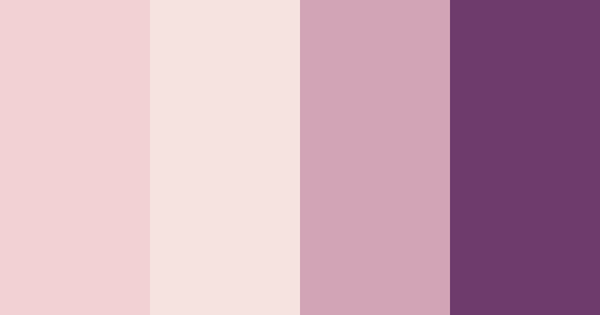 Download blush and berry bliss color palette PNG image (landscape)