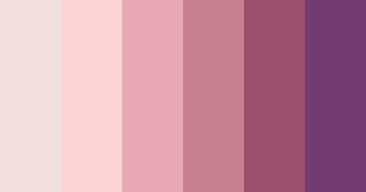 Download blushing twilight color palette PNG image (landscape)