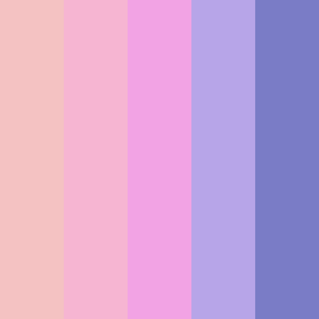 Download pastel purple color palette PNG image (square)