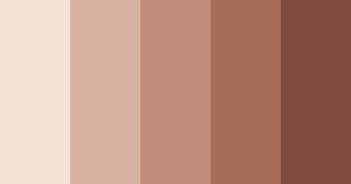 Download rosewood elegance color palette PNG image (landscape)