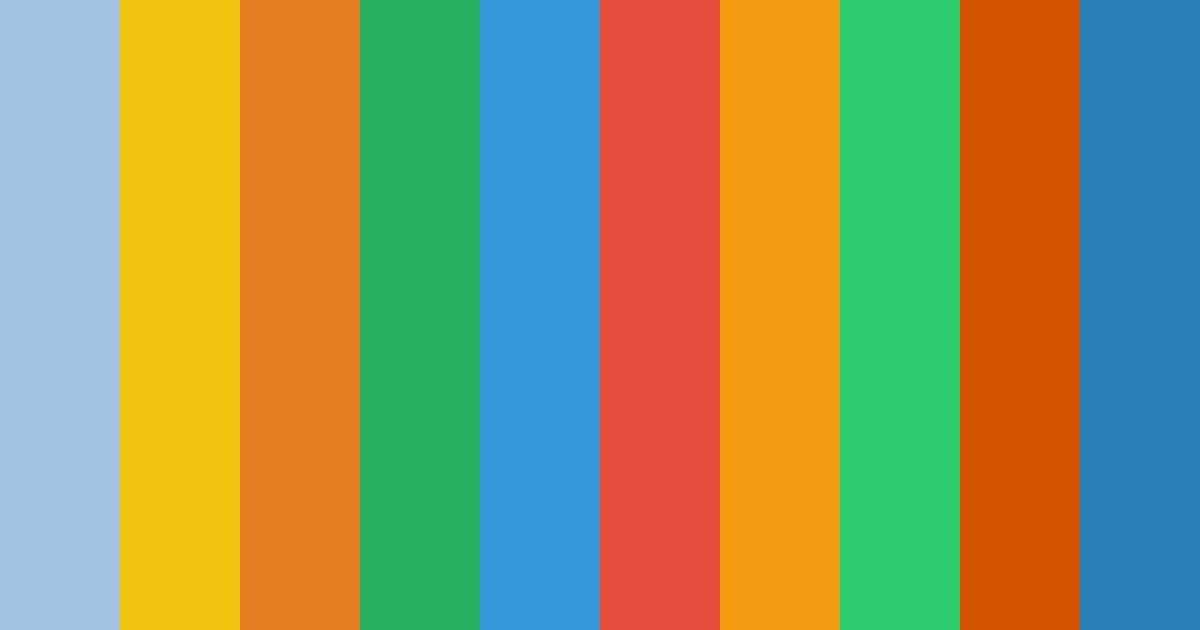 Download colorful spectrum color palette PNG image (landscape)