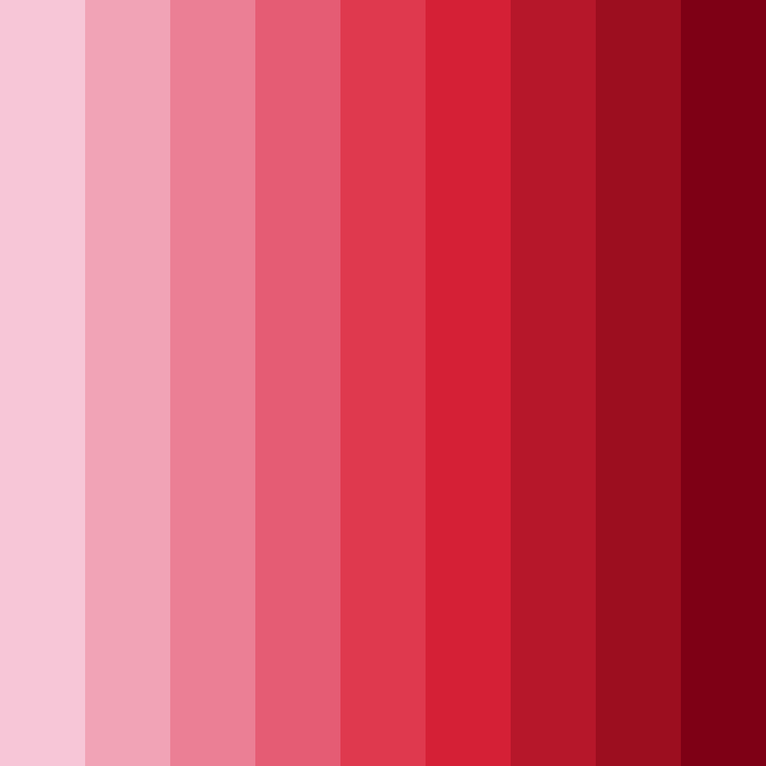 Download cherry blossom symphony color palette PNG image (square)