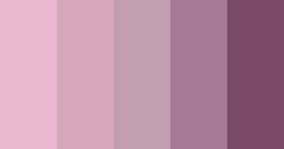 Download mauve whisper color palette PNG image (landscape)