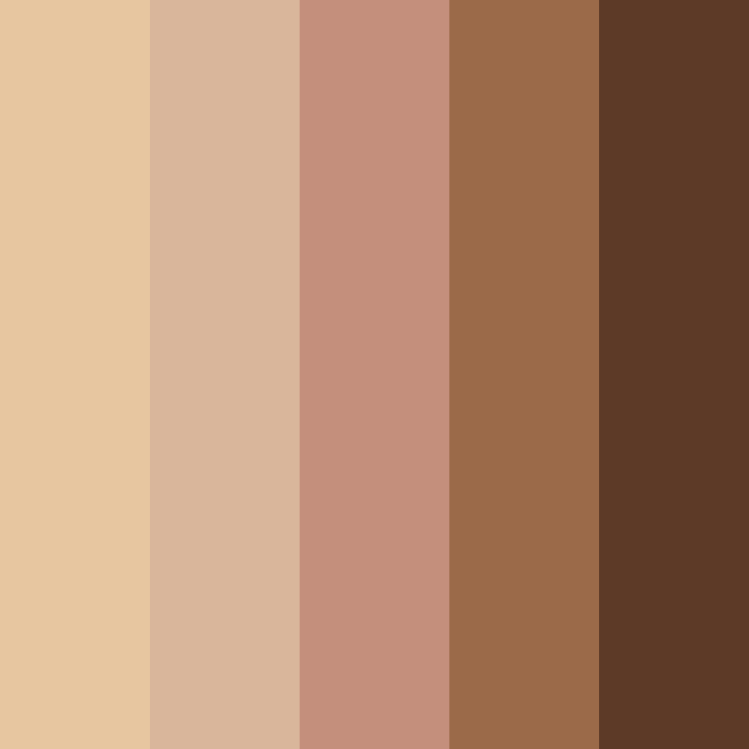 Download brown ancient color palette PNG image (square)