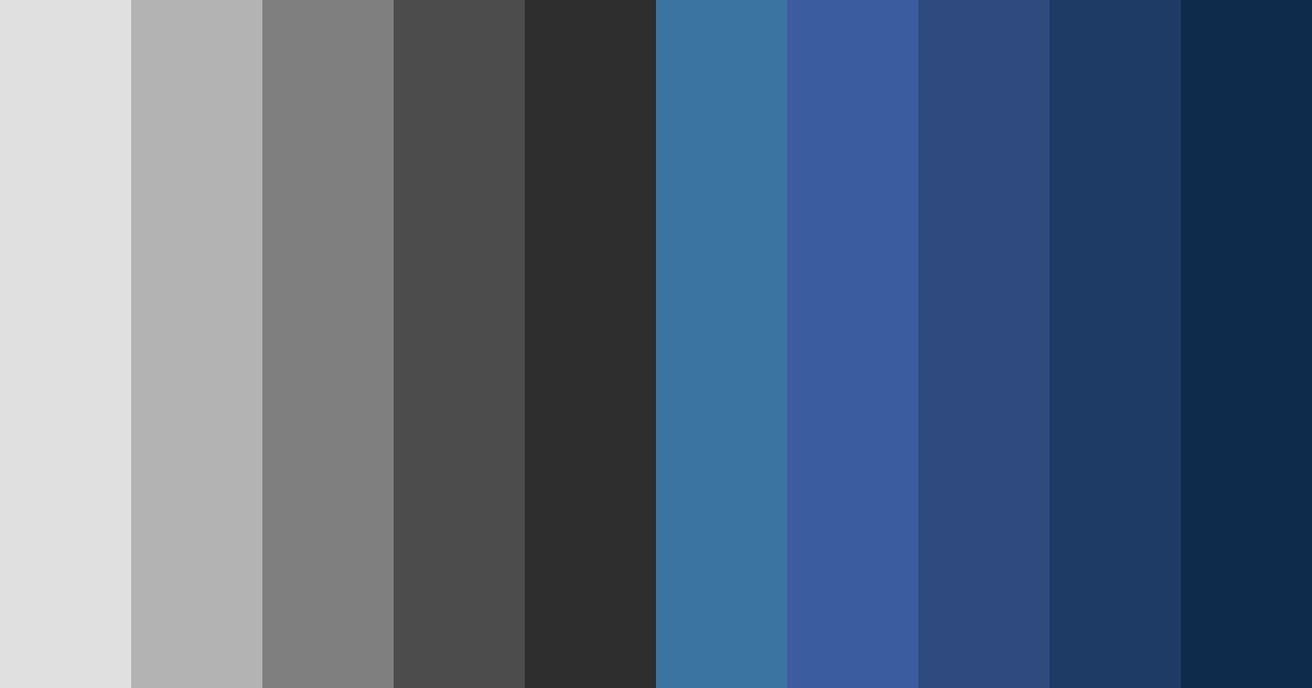 Download blue rectangle color palette PNG image (landscape)