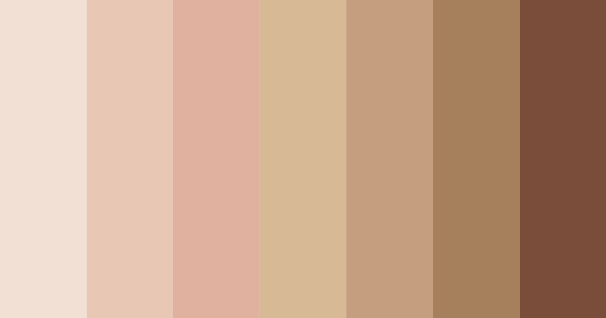 Download warm sandstone dreams color palette PNG image (landscape)