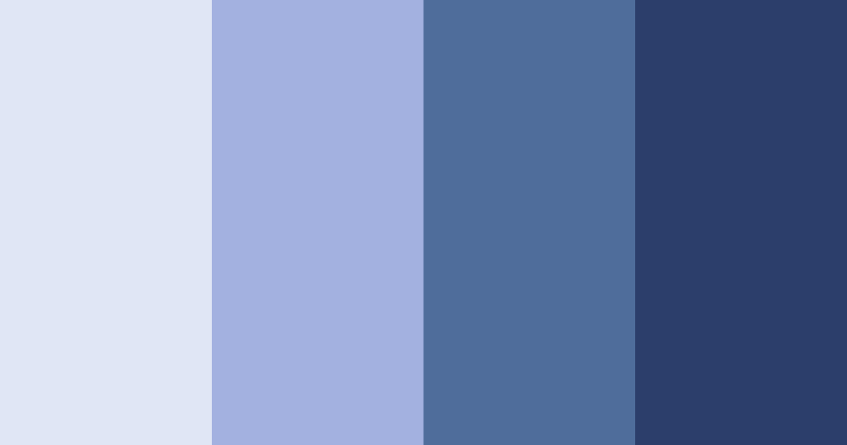 Download indigo dreams color palette PNG image (landscape)