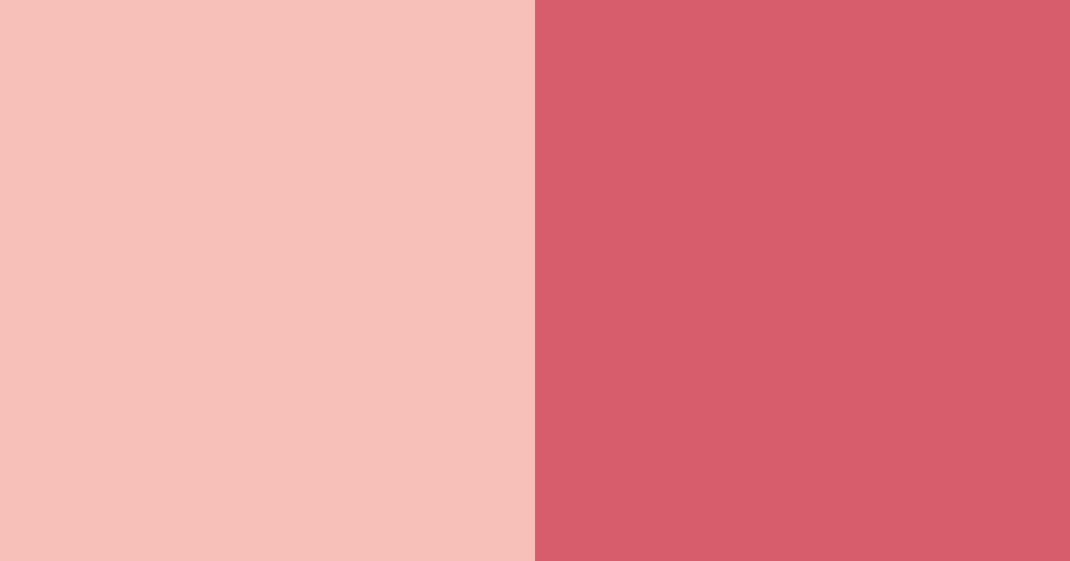 Download blushing sunset color palette PNG image (landscape)
