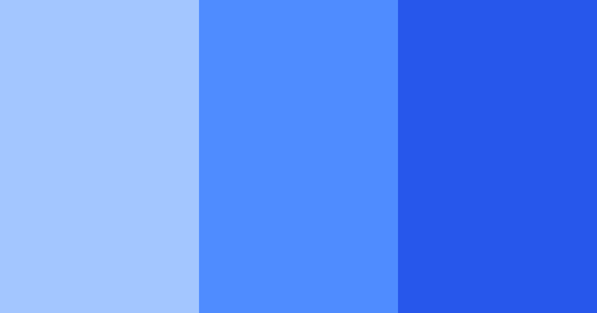 Download blue serenity color palette PNG image (landscape)