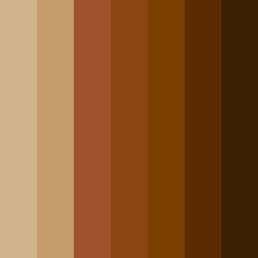 Download rich brown color palette PNG image (square)