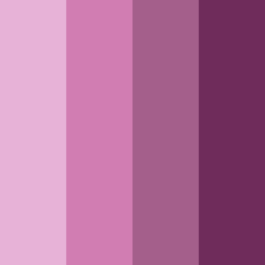 Download shades of red violet color palette PNG image (square)
