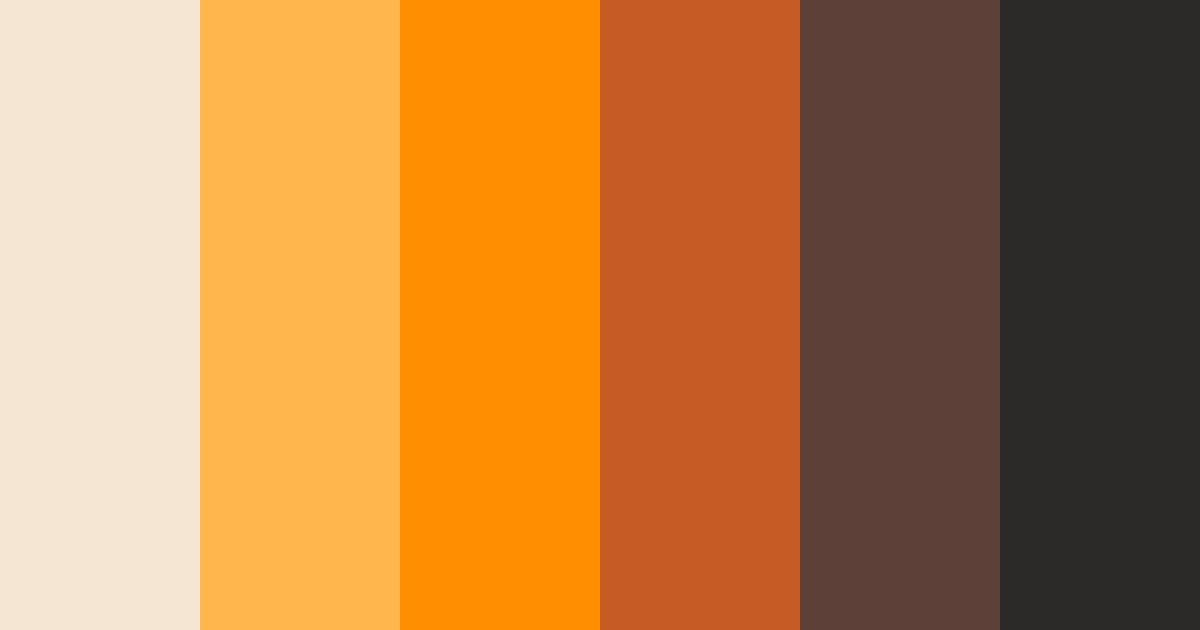 Download brown sunset color palette PNG image (landscape)