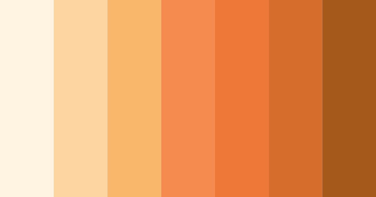Download sunset embrace color palette PNG image (landscape)