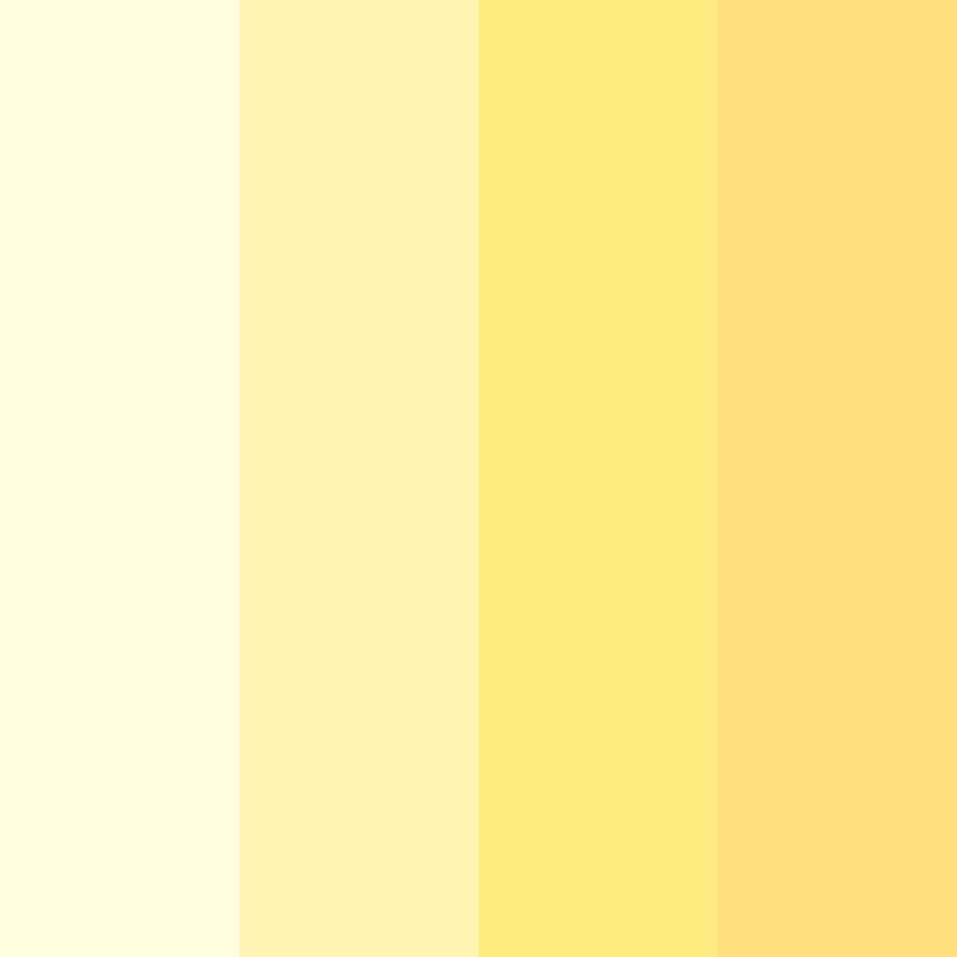 Download light yellow color palette PNG image (square)