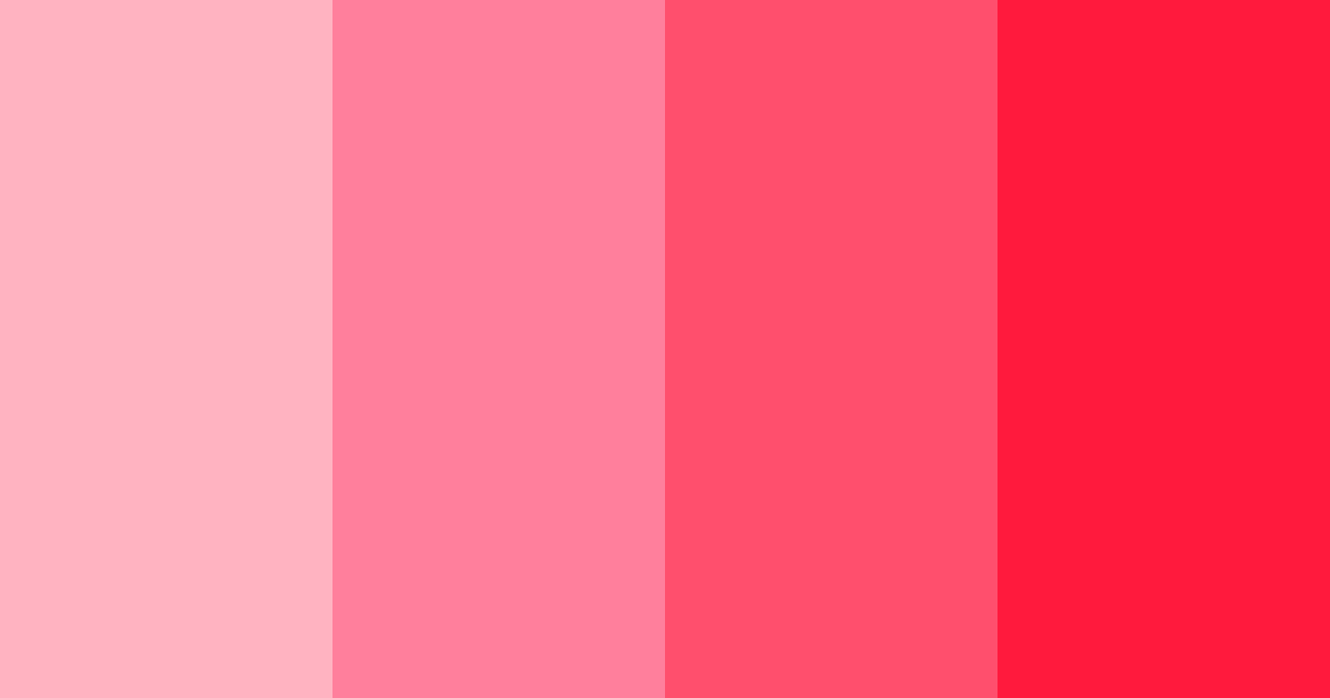 Download pink candy color palette PNG image (landscape)