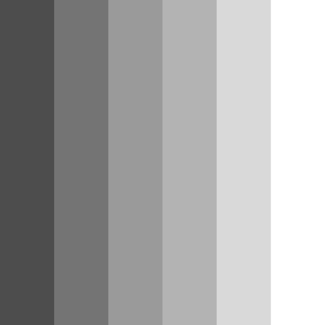 Download shades of silence color palette PNG image (square)