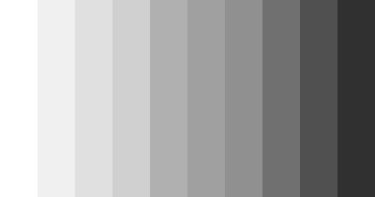 Download shades of whispering gray color palette PNG image (landscape)