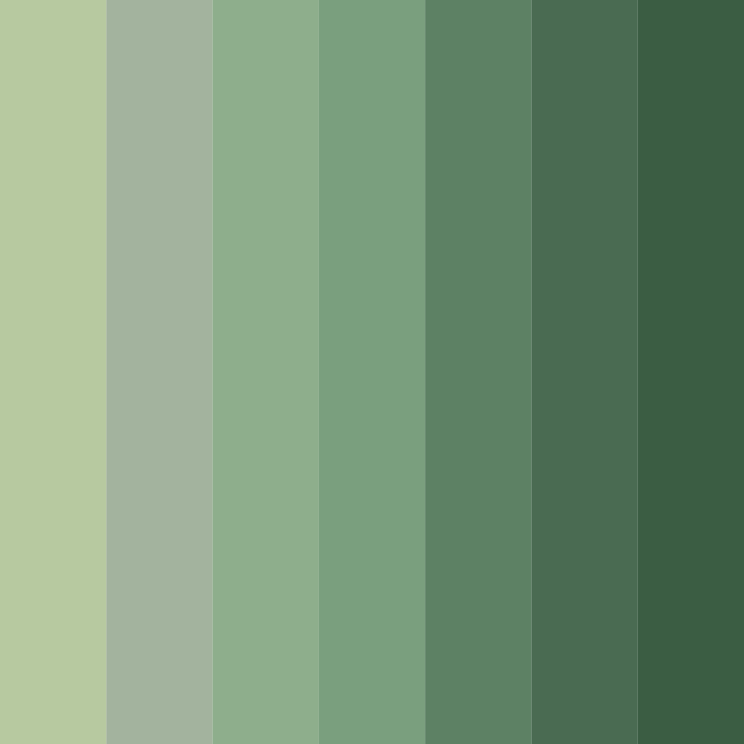 Download verdant relic color palette PNG image (square)
