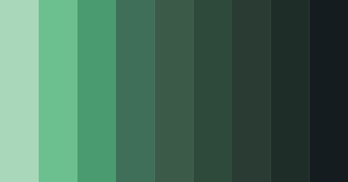 Download midnight enchantment color palette PNG image (landscape)