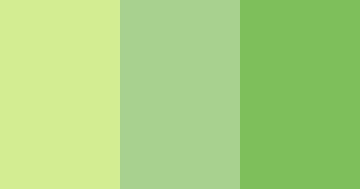 Download light green color palette PNG image (landscape)