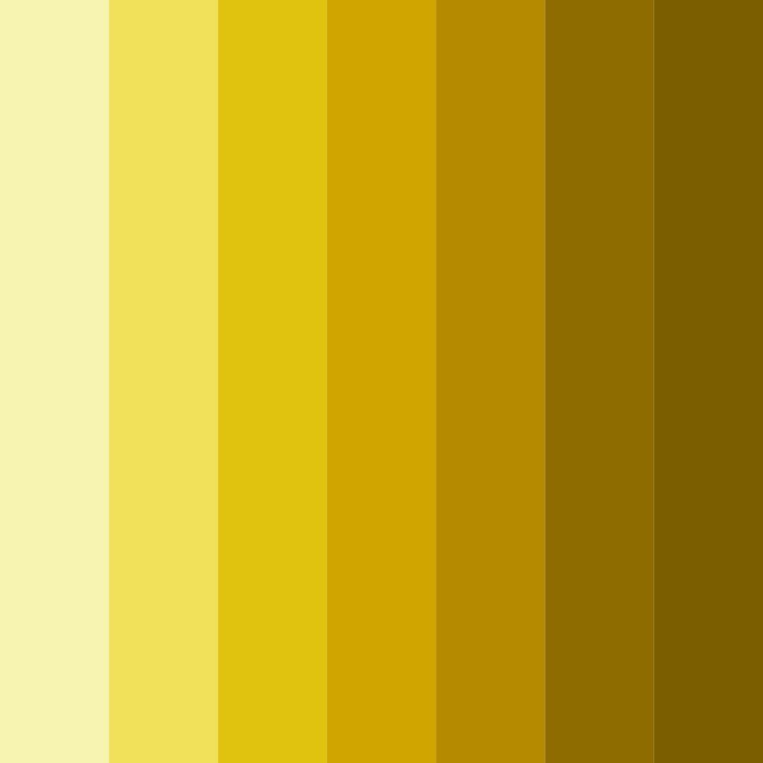 Download golden harvest color palette PNG image (square)