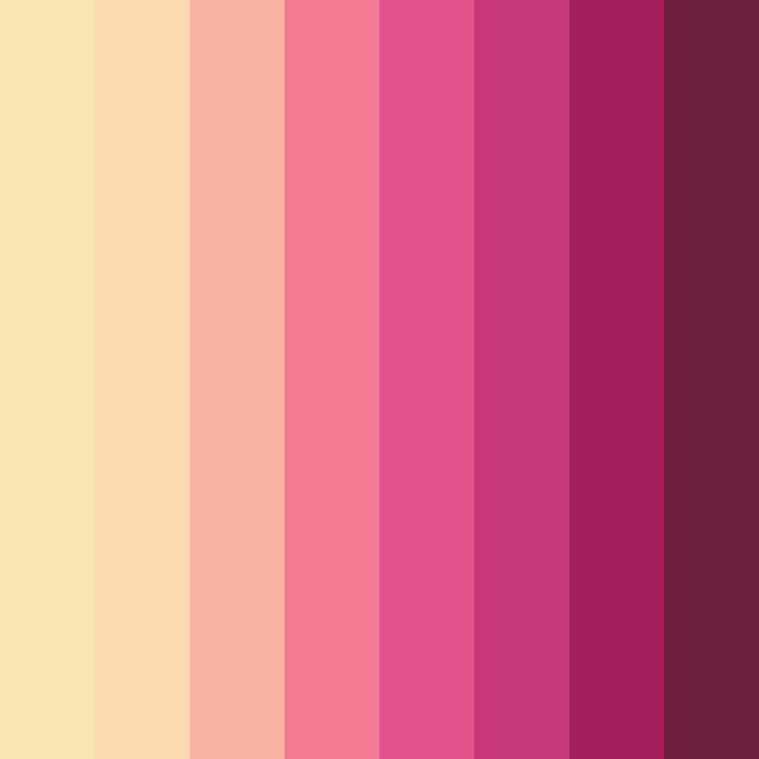 Download blossom embrace color palette PNG image (square)