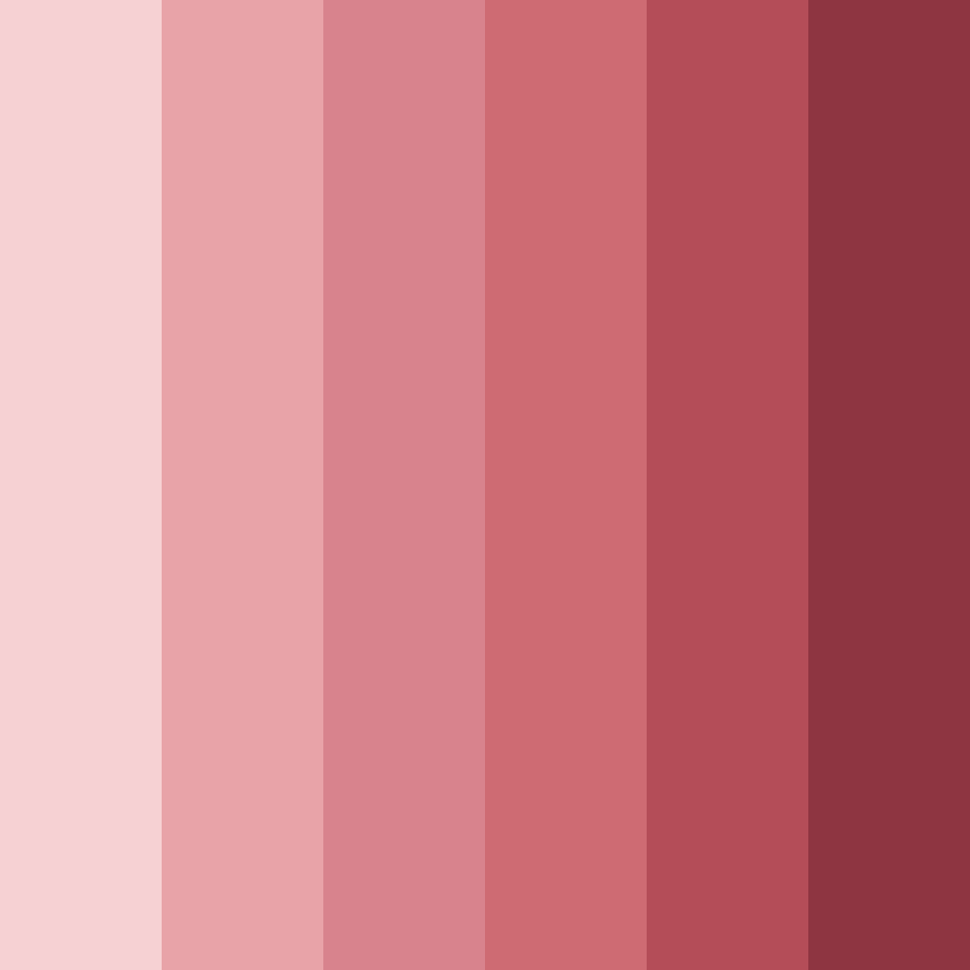 Download shades of rose color palette PNG image (square)