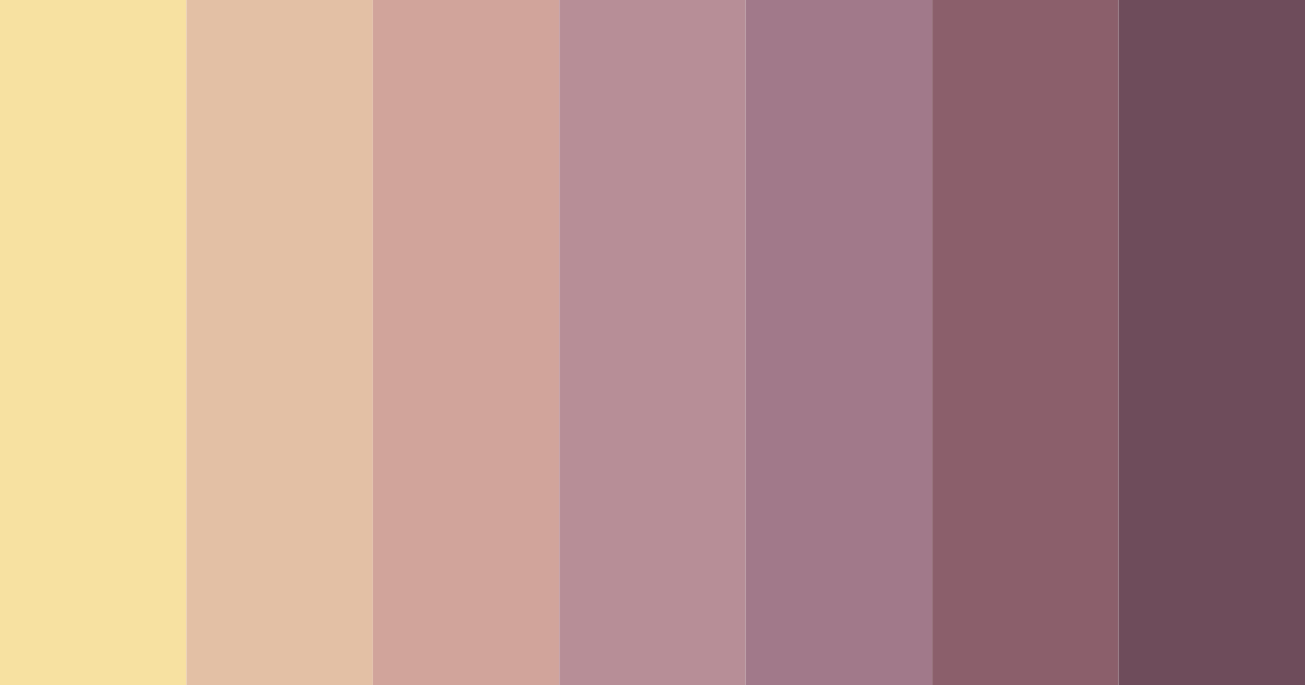 Download opulent elegance color palette PNG image (landscape)